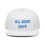 Snapback Hat "1052-0031 All Good Days (Blue Logo)" - JCBTGlobal