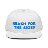 Snapback Hat "1052-0131 Reach For The Skies (Blue Logo)" - JCBTGlobal