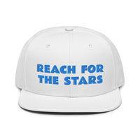 Snapback Hat "1052-0141 Reach For The Stars (Blue Logo)" - JCBTGlobal