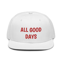 Snapback Hat "2052-0031 All Good Days (Red Logo)" - JCBTGlobal