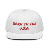 Snapback Hat "2052-0041 Born In The U.S.A. (Red Logo)" - JCBTGlobal