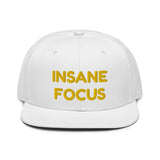 Snapback Hat "2052-0091 Insane Focus (Yellow Logo)" - JCBTGlobal