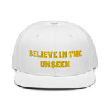 Snapback Hat "2052-0101 Believe In The Unseen (Yellow Logo)" - JCBTGlobal