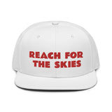 Snapback Hat "2052-0131 Reach For The Skies (Red Logo)" - JCBTGlobal