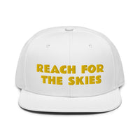 Snapback Hat "2052-0131 Reach For The Skies (Yellow Logo)" - JCBTGlobal