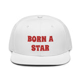 Snapback Hat "2052-0151 Born A Star (Red Logo)" - JCBTGlobal