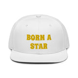 Snapback Hat "2052-0151 Born A Star (Yellow Logo)" - JCBTGlobal