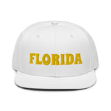 Snapback Hat "1053-0031 Florida (Yellow Logo)" - JCBTGlobal