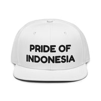 Snapback Hat "1054-0041 Indonesia (Black Logo)" - JCBTGlobal