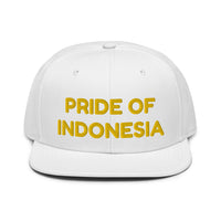 Snapback Hat "1054-0041 Indonesia (Yellow Logo)" - JCBTGlobal