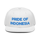 Snapback Hat "1054-0041 Indonesia (Blue Logo)" - JCBTGlobal