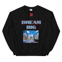 Unisex Sweatshirt "1032-0011 Dream Big (Red Logo)" - JCBTGlobal