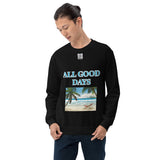 Unisex Sweatshirt "1032-0031 All Good Days (White Logo)" - JCBTGlobal