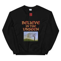 Unisex Sweatshirt "1032-0101 Believe In The Unseen (Red Logo)" - JCBTGlobal