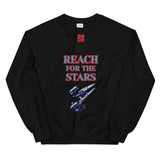 Unisex Sweatshirt "1032-0141 Reach For The Stars (Red Logo)" - JCBTGlobal