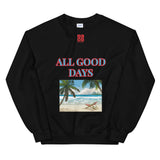 Unisex Sweatshirt "2032-0031 All Good Days (Red Logo)" - JCBTGlobal