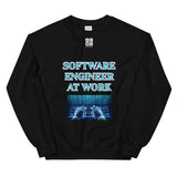 Unisex Sweatshirt "2032-0081 Software Engineer At Work (White Logo)" - JCBTGlobal