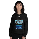 Unisex Sweatshirt "2032-0081 Software Engineer At Work (White Logo)" - JCBTGlobal