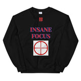 Unisex Sweatshirt "2032-0091 Insane Focus (Red Logo)" - JCBTGlobal