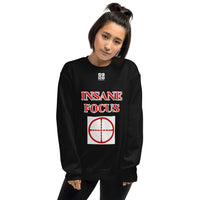 Unisex Sweatshirt "2032-0091 Insane Focus (White Logo)" - JCBTGlobal