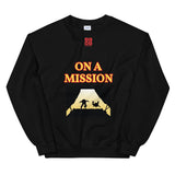 Unisex Sweatshirt "2032-0121 On A Mission (Red Logo)" - JCBTGlobal