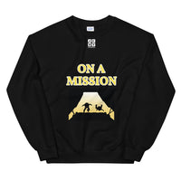 Unisex Sweatshirt "2032-0121 On A Mission (White Logo)" - JCBTGlobal