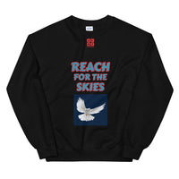 Unisex Sweatshirt "2032-0131 Reach For The Skies (Red Logo)" - JCBTGlobal