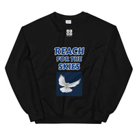 Unisex Sweatshirt "2032-0131 Reach For The Skies (White Logo)" - JCBTGlobal