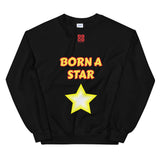 Unisex Sweatshirt "2032-0151 Born A Star (Red Logo)" - JCBTGlobal