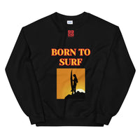 Unisex Sweatshirt "2031-0031 Born To Surf (Red Logo)" - JCBTGlobal