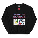 Unisex Sweatshirt "2031-0041 Born To Ice Skate (Red Logo)" - JCBTGlobal