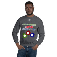 Unisex Sweatshirt "1032-0071 An Engineer's Mind Never Stops (Whtie Logo)" - JCBTGlobal