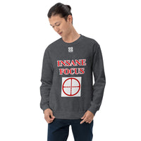 Unisex Sweatshirt "1032-0091 Insane Focus (White Logo)" - JCBTGlobal