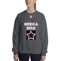 Unisex Sweatshirt "2032-0152 Born A Star (White Logo)" - JCBTGlobal