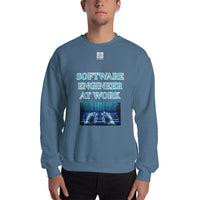 Unisex Sweatshirt "1032-0081 Software Engineer At Work (White Logo)" - JCBTGlobal