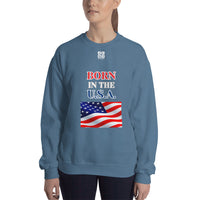 Unisex Sweatshirt "2032-0041 Born In The U.S.A. (White Logo)" - JCBTGlobal