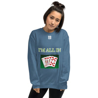 Unisex Sweatshirt "2032-0061 I'm All In (White Logo)" - JCBTGlobal