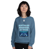 Unisex Sweatshirt "2032-0081 Software Engineer At Work (White Logo)" - JCBTGlobal