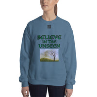 Unisex Sweatshirt "2032-0101 Believe In The Unseen (Black Logo)" - JCBTGlobal