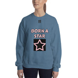 Unisex Sweatshirt "2032-0152 Born A Star (Black Logo)" - JCBTGlobal