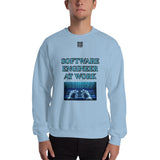 Unisex Sweatshirt "1032-0081 Software Engineer At Work (Black Logo)" - JCBTGlobal