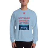 Unisex Sweatshirt "1032-0081 Software Engineer At Work (Red Logo)" - JCBTGlobal