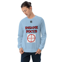 Unisex Sweatshirt "1032-0091 Insane Focus (Black Logo)" - JCBTGlobal