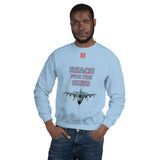 Unisex Sweatshirt "1032-0131 Reach For The Skies (Red Logo)" - JCBTGlobal