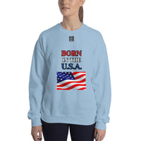 Unisex Sweatshirt "2032-0041 Born In The U.S.A. (Black Logo)" - JCBTGlobal