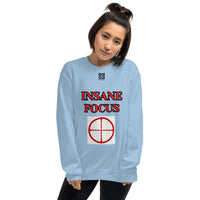 Unisex Sweatshirt "2032-0091 Insane Focus (Black Logo)" - JCBTGlobal