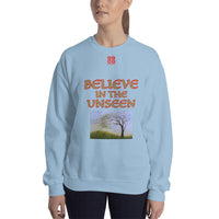 Unisex Sweatshirt "2032-0101 Believe In The Unseen (Red Logo)" - JCBTGlobal