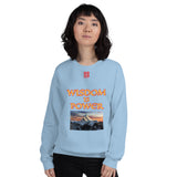 Unisex Sweatshirt "2032-0111 Wisdom Is Power (Red Logo)" - JCBTGlobal