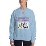 Unisex Sweatshirt "2031-0041 Born To Ice Skate (Red Logo)" - JCBTGlobal