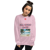 Unisex Sweatshirt "2032-0031 All Good Days (Red Logo)" - JCBTGlobal